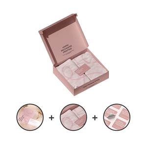 批发定制哑光彩色波纹邮寄电子商务包装小纸纸板运输邮件箱 - Product Image 2