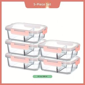 High Plastic Kitchen Food <b>Storage</b> Container Removable Design Heat Resistant Shatterproof Eco-Friendly <b>Stackable</b> Fresh Keeping - Product Image 6