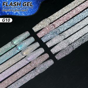 JTING Nouvelle Collection de Vernis Gel Réfléchissant Effet Disco 12 Couleurs – Coffret Unique Effet Laser – Fournitures OEM pour Vernis à Ongles en Gel - Product Image 1