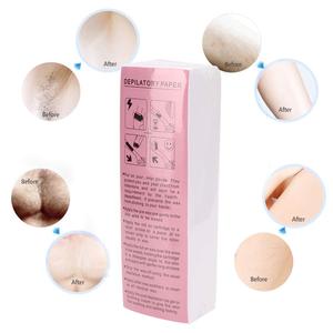 Bandes de cire dépilatoire jetables en non-tissé pour l'épilation corporelle, véganes, en tissu non-tissé, vente en gros - Product Image 4