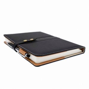 Wholesale Custom Corporate Hardcover Leather A5 Diary <b>Notebook</b> Gift <b>Sets</b> with <b>Pen</b> - Product Image 3