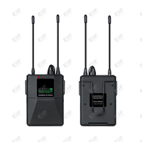 Sistema de Monitoreo Inalámbrico UHF OEM de Fábrica, Modelo AC200 con Sonido Estéreo, Codificación Digital, Alcance de 50m, Portátil y Profesional