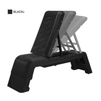 Plataformas de Ejercicio Multifuncionales para Flexiones, Abdominales, Ejercicios con Cuerdas, Ejercicios para Músculos Abdominales, Pedales para Quemar Grasa, Plataformas de Step Aeróbico