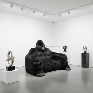 Sofás Modernos Económicos en Forma de L de Cuero Marrón de Lujo Juego de Sofá Seccional Esquinero Muebles para Sala de Estar - Product Image 5