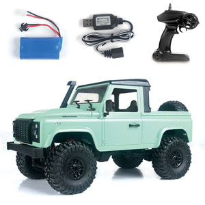 MN-91 <span class=keywords><strong>Land</strong></span> <span class=keywords><strong>Rover</strong></span> Professionnel 2.4G 4x4 1:12 Véhicule Télécommandé Tout-Terrain Grande Taille Camion RC en Métal Crawler Off-Road - Product Image 4