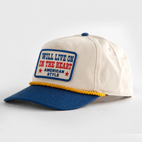 Casquette de baseball de luxe non structurée à 5 panneaux, personnalisée avec broderie et patch, pour un style décontracté