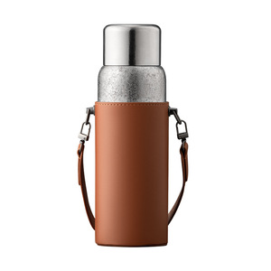 Edishi Pure Titanium <b>Insulated</b> Cup Double Wall Vacuum Tea Brewing Travel <b>Flask</b> 6-12 Hours Thermal Retention - Product Image 3