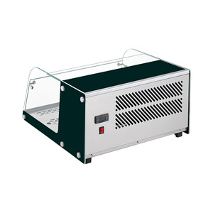 Vetrina Refrigerata Lacor in Acciaio Inox con Copertura in Vetro per Uso Commerciale - Product Image 2