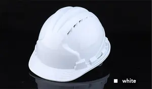 맞춤형 ABS 소재 건설 안전 모자 헬멧 로고 건설 산업 안전 건축업자 용 하드 헬멧