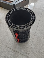 Encofrado Circular de Plástico ZHUNIU para Columnas de Hormigón, Contemporáneo, de Alta Calidad, Reutilizable, Fácil Instalación, 300/350/400/450, para Hospitales