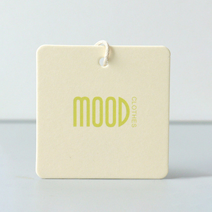 Eco-Friendly Clothing Tags Custom Logo <b>Label</b> Design Hang Tags Universal Hang Tags Women's Fashion Store Cards Clothing Tags - Product Image 2