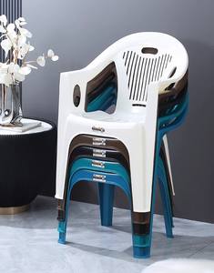 Nuevo Diseño 2025, Muebles de Comedor, Sillas de Comedor de Plástico Completo, Sillas Amarillas para Restaurante Mexicano, Silla de Comedor - Product Image 3