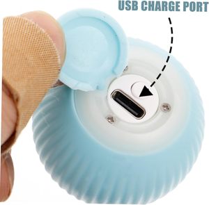 Intelligent Automatic Simple Rolling Ball Cat & Dog Toy TPR Material Self-Hi Anti-Boring <b>Bite</b>-Resistant Dust-Free - Product Image 6
