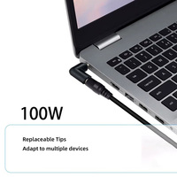 Adaptador de Corriente CC de 5.5*2.5mm a Cable CC con 14 Puntas de Conector, Juego de Repuesto de Adaptador de Cable de Alimentación Universal CC