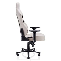Chaise de jeu en tissu avec accoudoirs 4D, logo brodé, taille XL, chaises de gamer de luxe, grande taille, chaise de bureau, chaise d'ordinateur pour la maison