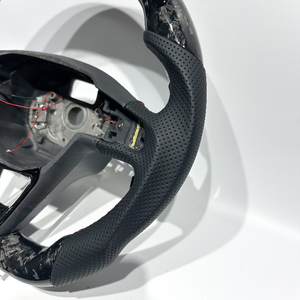 Volante Deportivo de Fibra de Carbono Versión Racing para <span class=keywords><strong>SEAT</strong></span> <span class=keywords><strong>Leon</strong></span> Mk3 FR <span class=keywords><strong>Cupra</strong></span> Ibiza, Volante Carbone, Volante <span class=keywords><strong>Cupra</strong></span> - Product Image 2