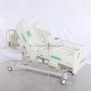 Многофункциональная медицинская кровать для пациентов, используемая в больницах, цена, клиническая металлическая регулируемая электрическая медицинская кровать для интенсивной терапии - Product Image 3