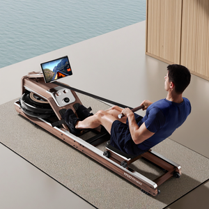 Vente directe usine – Rameur aquatique d'intérieur auto-alimenté avec 32 niveaux de résistance réglable - Product Image 2