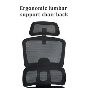 เก้าอี้สำนักงานแบบตาข่ายออกแบบตามหลักสรีรศาสตร์เก้าอี้คอมพิวเตอร์สำหรับผู้บริหารทันสมัยสำหรับบ้านโรงแรมโรงเรียนโรงพยาบาล - Product Image 4