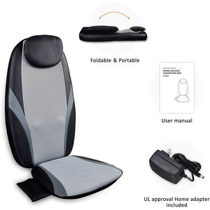 Tapis <span class=keywords><strong>de</strong></span> massage électrique à air comprimé avec rouleaux, coussin <span class=keywords><strong>de</strong></span> massage vibrant à air pour le corps entier, pour soulager les douleurs dorsales - Product Image 5