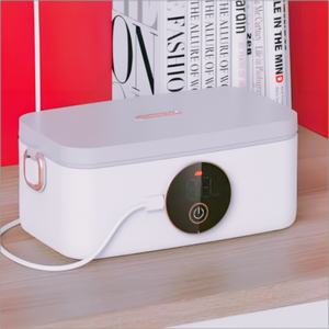 Boîte à bento électrique intelligente chauffante personnalisée avec recharge USB, conteneur alimentaire en acier inoxydable alimenté par batterie - Product Image 2