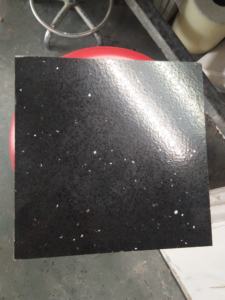 Горячая распродажа, черные звезды, 3D камень с эффектом современного органического искусственного мрамора, крем, синтетическая столешница, полированная гостиничная ванная комната - Product Image 5