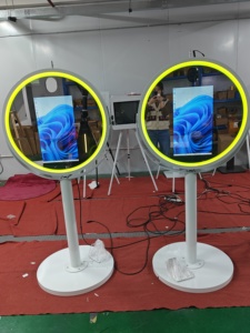 La Última Máquina de Fotografía con Espejo Mágico con Marco LED, Suministros Portátiles para Fiestas con <span class=keywords><strong>Caja</strong></span> Impresora - Product Image 3