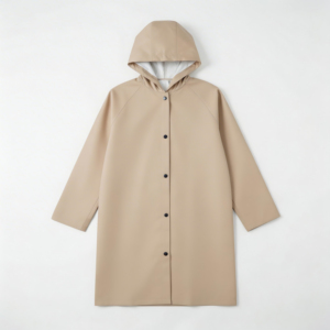 <span class=keywords><strong>Trench</strong></span>-coat pour <span class=keywords><strong>homme</strong></span> en tissu Oxford écologique <span class=keywords><strong>beige</strong></span>, à séchage rapide, imperméable, à capuche, boutonné, long, décontracté, coupe-vent, doublure imperméable pour l'extérieur - Product Image 5