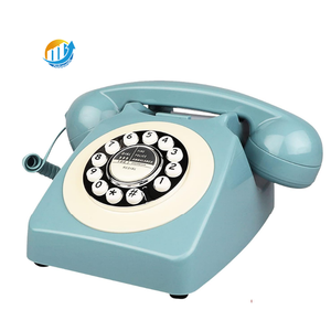 Téléphones fixes filaires rétro classiques, téléphone fixe vintage pour bureau, chambre d'hôtel, ligne fixe Europe États-Unis - Product Image 3
