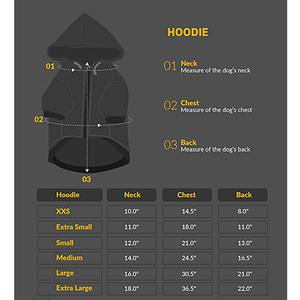 Custom Outfits Katoen Hond Hoodie Huisdier Kleding Kleding Truien Comfort Mode Rits Met Zakken Groothandel 2021 - Product Image 5