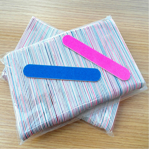 Wholesale 100Pcs Double-Sided Nail Files Disposable Nail File Buffer Set Manicure Tools Portable Pedicure Grit Nail Art Tool
