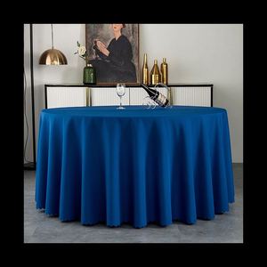 High Quality <b>Round</b> <b>Tablecloth</b> Banquet Sport Outdoor Party Table Cloth for Wedding - Product Image 2