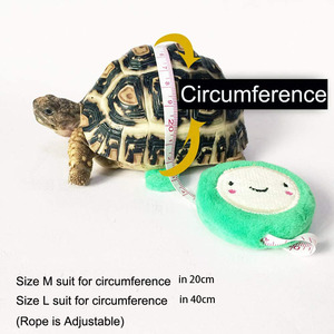 Harness dan Tali Pengikat Hewan Peliharaan yang Dapat Disesuaikan, Terbuat dari Kulit Lembut Buatan Tangan untuk Kura-kura - Product Image 6