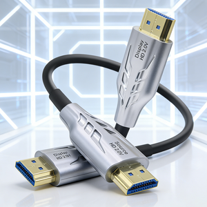 Câble <span class=keywords><strong>HDMI</strong></span> à fibre optique personnalisé 8K en gros, <span class=keywords><strong>HDMI</strong></span> 2.1 48 Gbit/s pour affichage numérique, 15 m, 4K, 10 m, 15 m, 20 m, 30 m, 50 m, 100 m - Product Image 1