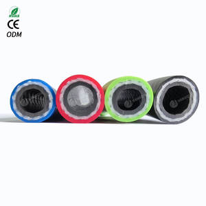 Tuyau de gaz pour compresseur de haute qualité, tressé à trois couches et deux brins, noir, 3/8 "1/2 ", pour oxygène et acétylène, avec raccords pour air - Product Image 3