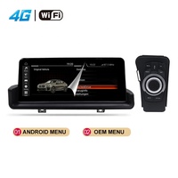 Reproductor Multimedia de Radio GPS con Navegación Android para BMW Serie 3 E90 2006-, MCX 1920X720 4G 64GB 8 Núcleos, Carplay, Antideslumbrante, E90