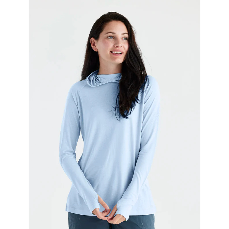 Women's Long Sleeve Anti-UV Quick Dry Running Shirt With Hoodie Wholesale UPF 50+ Breathable For Fishing UPF+50