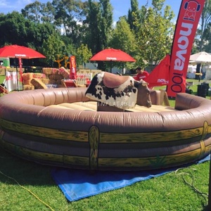 Bán buôn cơ khí Bull trò chơi bơm hơi kích thước tùy chỉnh Inflatable Rodeo bò cơ khí - Product Image 4