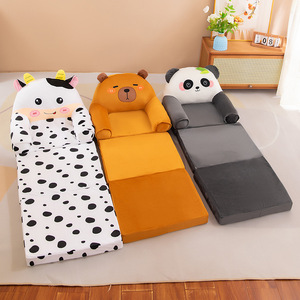 HY7, sofá multifuncional de estilo de dibujos animados de tres capas para niños, silla plegable para niños, silla de asiento convertida, juguetes de peluche para que jueguen los animales - Product Image 2