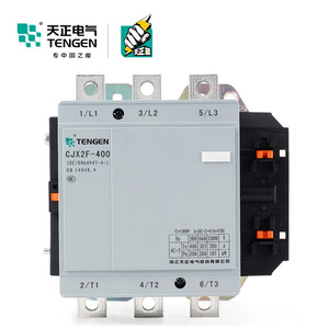คอนแทคเตอร์ Tengen Cjx2f 400A AC 380V 660V 1000V แบบสามเฟส - Product Image 2