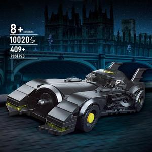 Classico <span class=keywords><strong>Bat</strong></span> <span class=keywords><strong>Car</strong></span> 409 pz serie di supereroi regalo per bambini ABS eco-friendly materiale educativo blocchi di costruzione giocattolo - Product Image 2