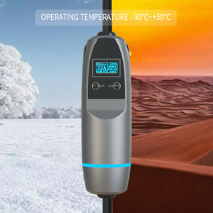 เครื่องชาร์จรถยนต์ไฟฟ้าแบบพกพา AC 3.5KW 7KW EVSE แบบเฟสเดียว 16A 32A ชนิดที่ 1 สำหรับรถยนต์เทสล่า BYD VW ใช้ในบ้าน - Product Image 2