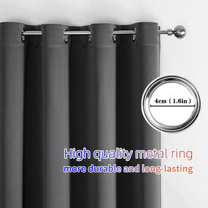 סיטונאי-דיוק גבוהה הווילונות בידוד תרמי אטומים אטומים לרעש גמורים עבור הבית חדר שינה - Product Image 2