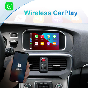 Boîtier de décodage audio pour voiture HFmidia Wireless CarPlay AndroidAuto pour Volvo, écran d'origine de 7 pouces. - Product Image 3