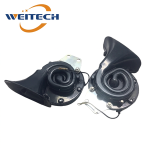 MESHUBA S-218N Nuevo Bocina de Coche de Plástico Impermeable de Doble Tono de 12V para Reemplazo de Vehículos - Product Image 1