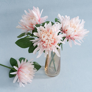 ดอกเบญจมาศประดิษฐ์ CallaFloral สีชมพู ก้านเดี่ยว สำหรับตกแต่งภายใน งานแต่งงาน - Product Image 1