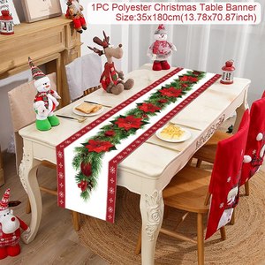 <span class=keywords><strong>Camino</strong></span> <span class=keywords><strong>de</strong></span> <span class=keywords><strong>Mesa</strong></span> <span class=keywords><strong>Navideño</strong></span>, Decoración Navideña para el Hogar, Mantel, Navidad, Regalos <span class=keywords><strong>de</strong></span> Navidad, Año Nuevo 2026, Caminos <span class=keywords><strong>de</strong></span> <span class=keywords><strong>Mesa</strong></span> <span class=keywords><strong>de</strong></span> Poliéster - Product Image 6