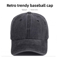 Gorra de Béisbol de Estilo Retro Americano para Adultos, Gorra de Sol de Color Sólido, con Logotipo Bordado e Impreso