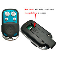 Control Remoto Inalámbrico RF para Puerta de Garaje, 4 Botones, Código de Aprendizaje, 433Mhz