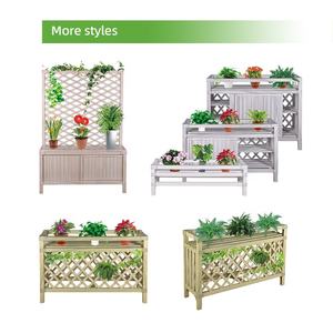 ZSTARR Écologique Blanc Vinyle PVC Faux <span class=keywords><strong>Bois</strong></span> Palissade Extensible <span class=keywords><strong>Pliable</strong></span> <span class=keywords><strong>Treillis</strong></span> Maille Jardin Cour Extérieur Utilisation Intérieure - Product Image 5